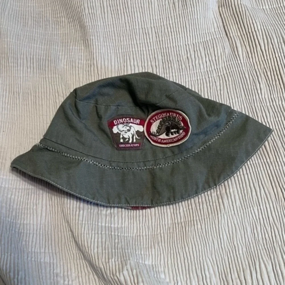 Koala kids. Dinosaur bucket hat reversible to plaid with dinosaur 36/48 months‎